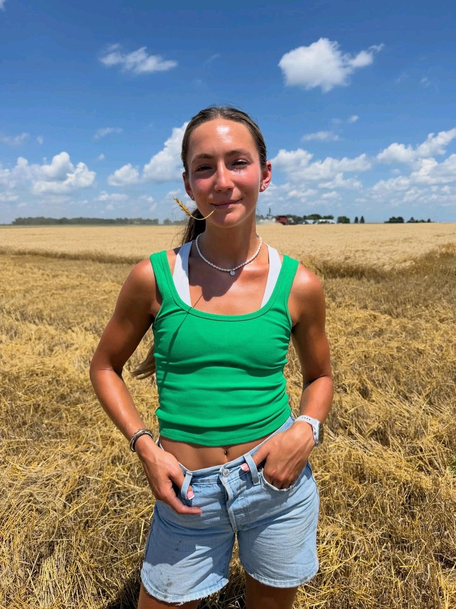 Laura_Farms_05's tweet photo. Wheat harvest is in! 🌾 https://t.co/adtZnfQTiw
