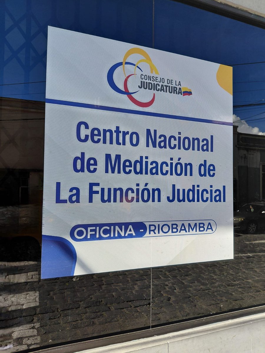 MediacionCJ's tweet photo. 📍 | #MediaciónEnTerritorio

En #Chimborazo, ciudad de Riobamba, la Directora del Centro Nacional de Mediación de la Función Judicial realizó una visita técnica con el propósito de fortalecer la gestión de los servicios de mediación y verificar aspectos relacionados con la atención que se brinda a la ciudadanía.

Durante la jornada, se revisaron aspectos técnicos y operativos, así como oportunidades de mejora para continuar fortaleciendo la prestación del servicio de mediación en territorio.

Estas acciones reafirman el compromiso de la Dirección del Centro Nacional de Mediación de la Función Judicial con el fortalecimiento de sus servicios y con el acceso de la ciudadanía a mecanismos ágiles, gratuitos y eficaces para la resolución pacífica de conflictos.

#Mediación #ResuelveConflictos #ConstruyeAcuerdos🤝