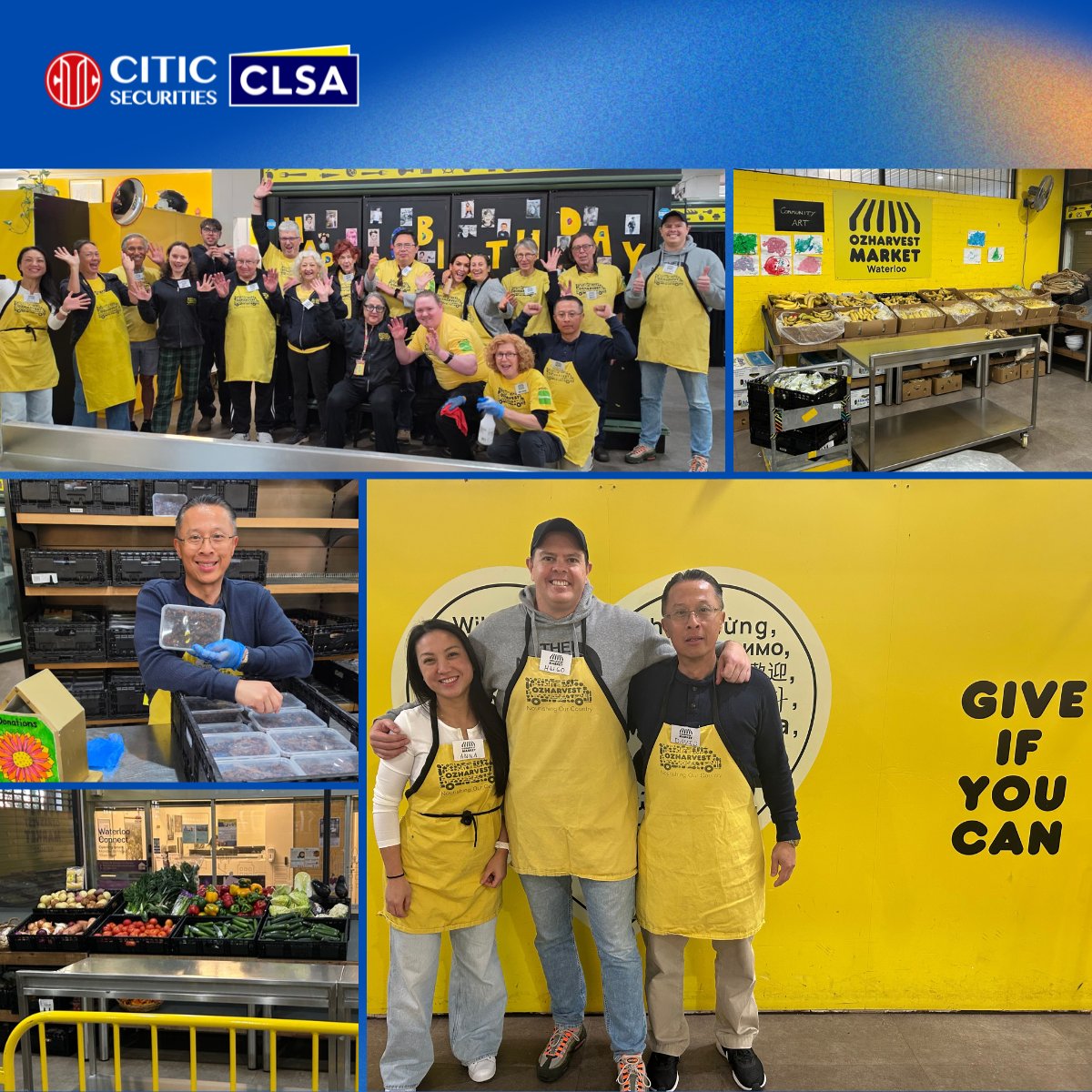citicsintl's tweet photo. On 14 Aug, our Sydney team volunteered at the OzHarvest Market in Waterloo, helping rescue fresh produce and pantry staples for the local community. A hands-on reminder that reducing food waste and supporting those in need can go hand in hand. Proud to play a small part💛🌏 https://t.co/4390B3iMoC