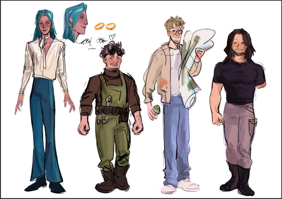 am_anitish's tweet photo. A lot of people draw humanized Rocky as taller than Grace, but BUT... I think he’s shorter so that the height difference between him and Adrian is bigger. It’s just so cute 🤏🥺
#projecthailmary https://t.co/x18nFILq67
