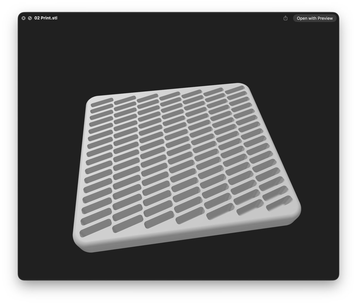LeaskH's tweet photo. 家裏有一些內存備用，一直沒有地方好好收納。等 Codex 幹活期間用 blender 隨手畫了一個用來存放的格子～開源了，大家可以自己打一個玩。😄 https://t.co/XGg4Wy4alk https://t.co/licllNdOT8