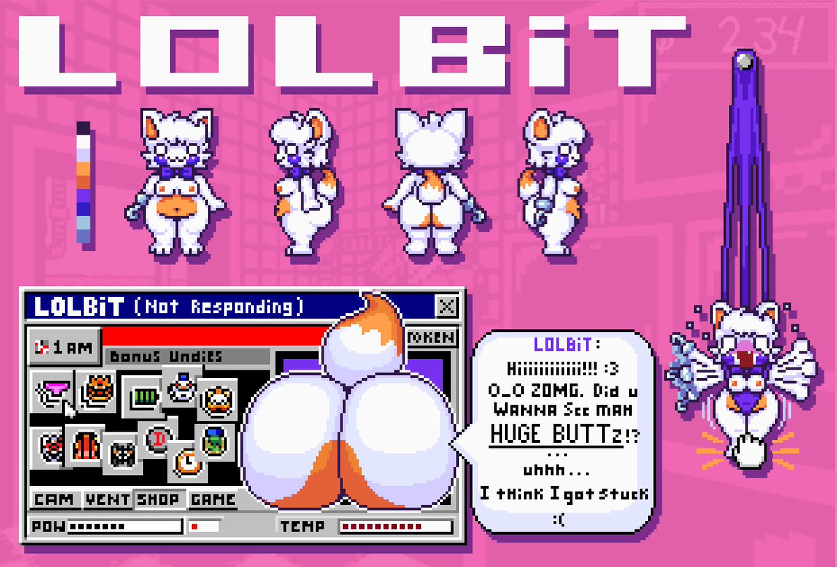 NamingtonF60047's tweet photo. FATASS LOLBIT 🧡🤍💜 https://t.co/m3fZYCQ72I