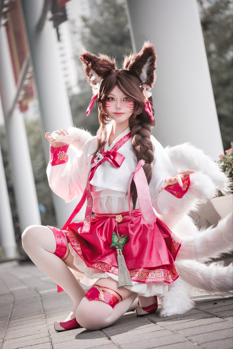 yenu_cos's tweet photo. 광복절 한복아리

#AHRI #LeagueOfLegends #LOL #cosplay https://t.co/fBbeUd5wOu