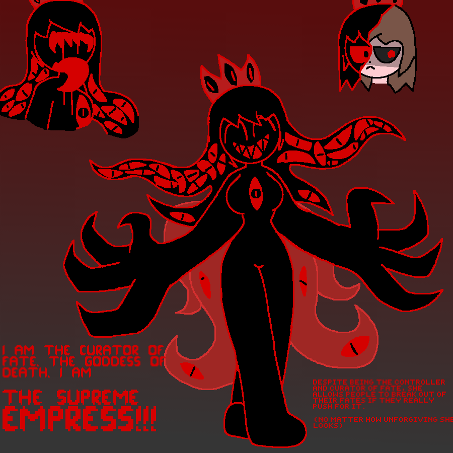 StickityStick1's tweet photo. Shara is so cool. #OC #Eldritch #kinda, #epic #Goddess https://t.co/0W11I6fDaq