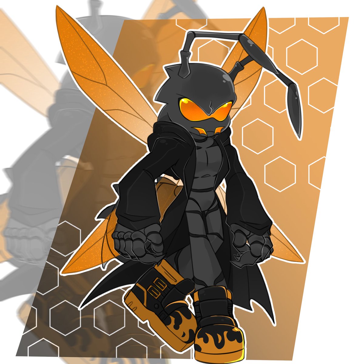 royalchomper's tweet photo. @RykarFrom2024 Throwing my hat in the ring with Vez the Wasp https://t.co/NF32vEckny