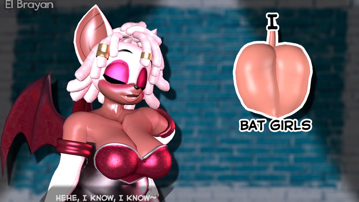 DremurrBryan's tweet photo. "Nothing like a sticker to say you like bat girls, right?"

Credits to: @KaiLewds for the 'Black Rouge' Design.
@TwilightV0ids  for the model
@TheDoomguySFM for the port

#r34 #rouge #RougeTheBat #SonicTheHedgehog #sfm https://t.co/m1UeVf415d