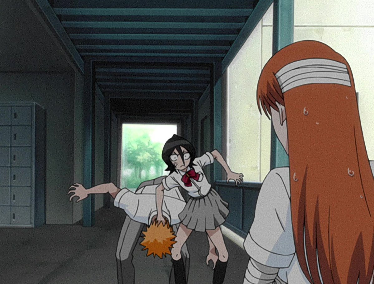 musoudairinin's tweet photo. Eu simplesmente AMO o tanto de desenvolvimento que essa parte pré Hueco Mundo do arco Arrankar tem

- Ichigo sofrendo com o Hollow interior
- Orihime se sentindo impotente
- Ichigo simplesmente TRAUMATIZADO 
- Ichigo não conseguindo encarar a Orihime https://t.co/vvj5KwovEx