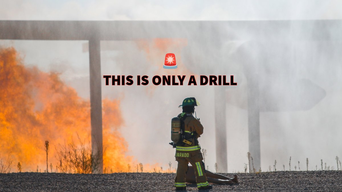 COSAirport's tweet photo. 🚨Aug. 19, 9 a.m.–noon: Full-scale emergency exercise at Colorado Springs Airport. Expect emergency vehicles and simulated smoke. This is a drill; flights operating normally. @CSPDPIO @CSFDPIO @CityofCOS  #COSFSE2026 #ColoradoSprings https://t.co/jpTelPQDrY