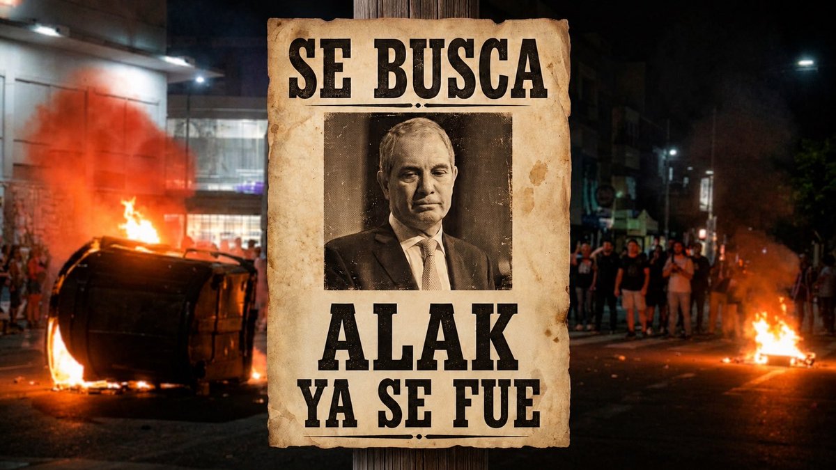 JuanesOsaba's tweet photo. ALAK YA SE FUE.
La mitad de La Plata está a oscuras y abandonada, y el intendente todavía no dio la cara.
Alak está donde nadie lo necesita y nunca donde tiene que estar.
EDELAP está bajo control provincial. Alak y Kicillof GOBIERNAN JUNTOS, HÁGANSE CARGO. https://t.co/9c5ITbM976