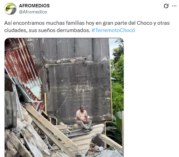 millanrussy's tweet photo. Imagínense qué tan bajo uno tiene que caer para tomar la foto de una tragedia y editarla con IA para luego hacer campaña política.

Los petristas son unos declarados triple hijueputas. https://t.co/NOM8KSkXqy