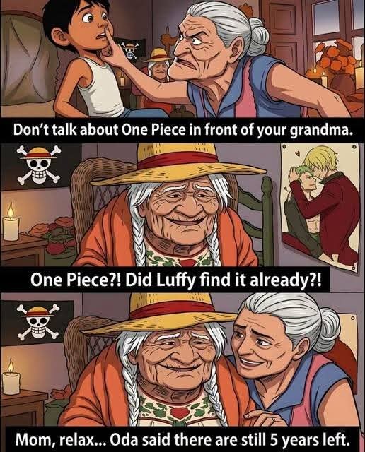 TheWillOfMarco's tweet photo. How many more years until One Piece ends, Oda-sensei?! 😭 https://t.co/xk2MVr3MNa