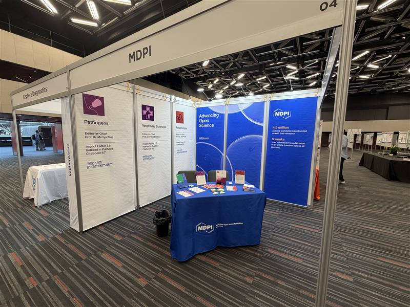 ParasitologiaM's tweet photo. #ICOPA2026 is in full swing! 🧬

We're excited to be part of this global gathering of parasitology experts in Montréal. If you're attending, come visit us at Booth #4 — we'd love to connect, exchange ideas, and explore future collaborations.

#ICOPA #OpenAccess #MDPI https://t.co/6t5rZaHIDV
