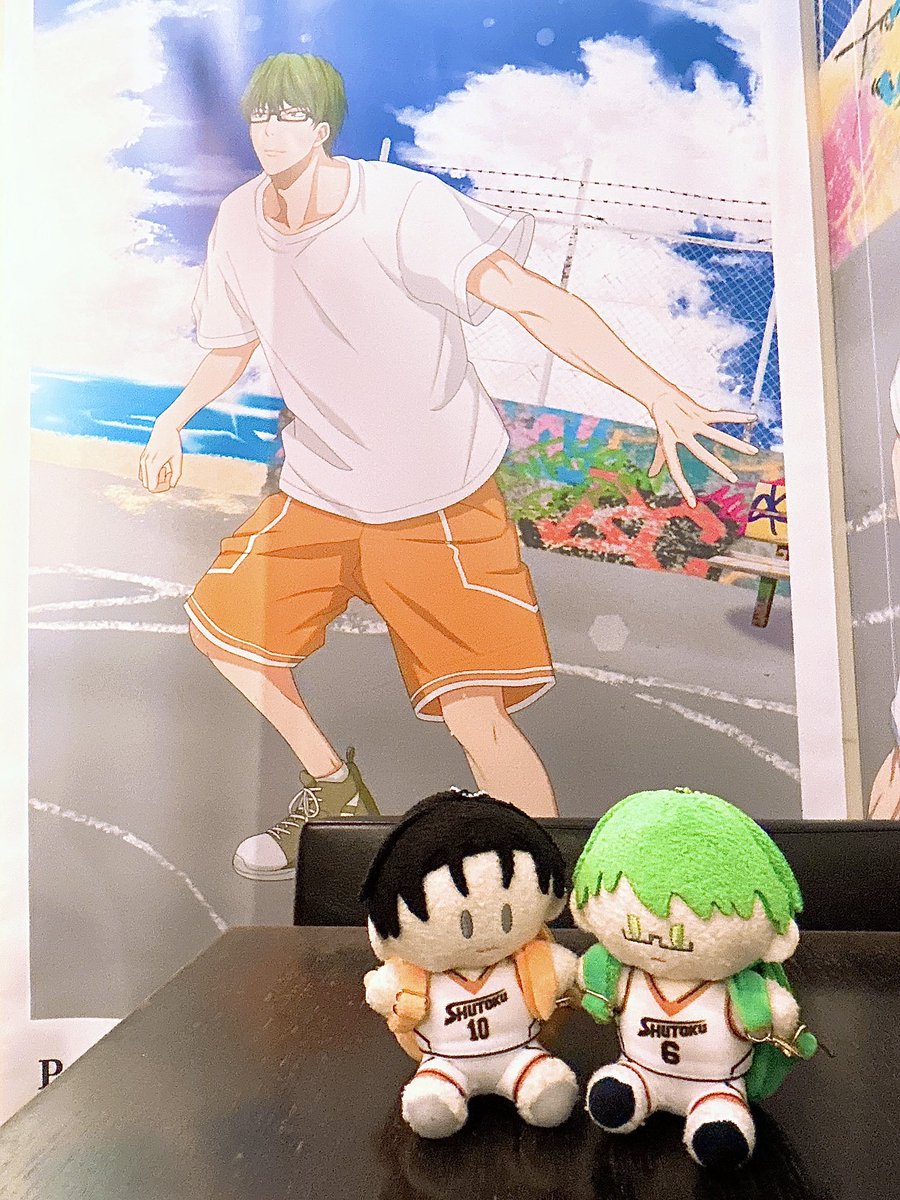 lightsnow_thous's tweet photo. 文房具カフェ来ました🏀✨目の前に真ちゃんいる神席で嬉しい🥹💚真ちゃん今日も宇宙でいちばん可愛いよ！！！！！！ https://t.co/LlKO6nYF5u