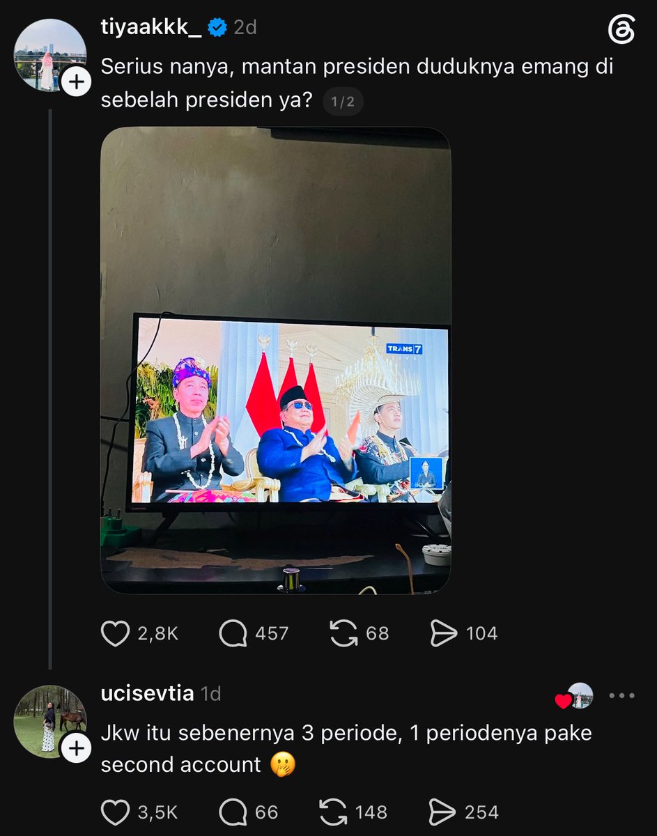 zevasptri's tweet photo. jadi WNI bener bener ketolong jokes nya doang😭 https://t.co/KaTluNYo89