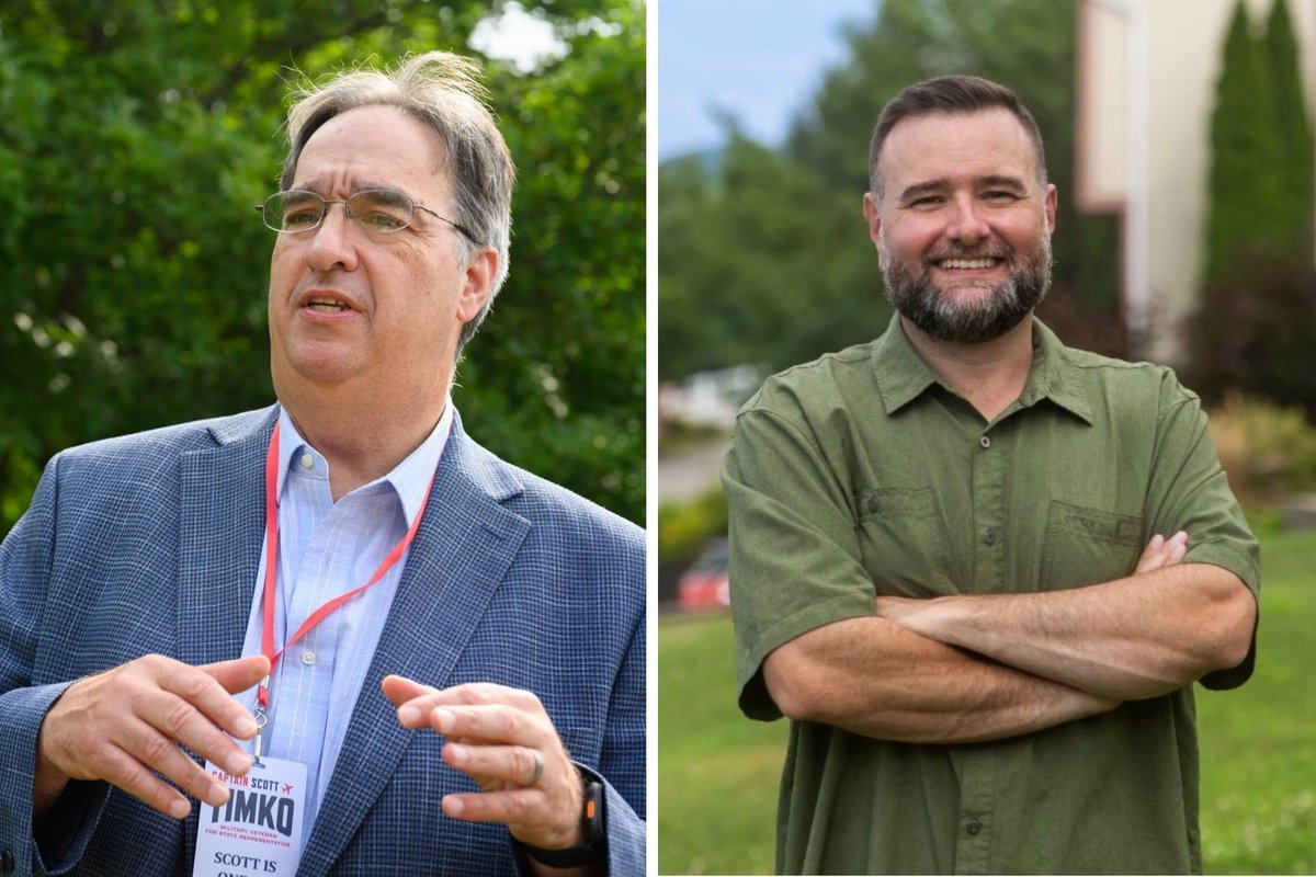 PoliticsPA's tweet photo. HD-12 tally w/all precincts reporting  

🔵 Brandon Dukes 8,434 (50.16%)
🔴 Scott Timko 8,346 (49.63%)  

🌊 A difference of 88 votes. A Republican has held this seat for more than three decades. #UpsetAlert #PoliticsPA https://t.co/6ZL7HDrzTF