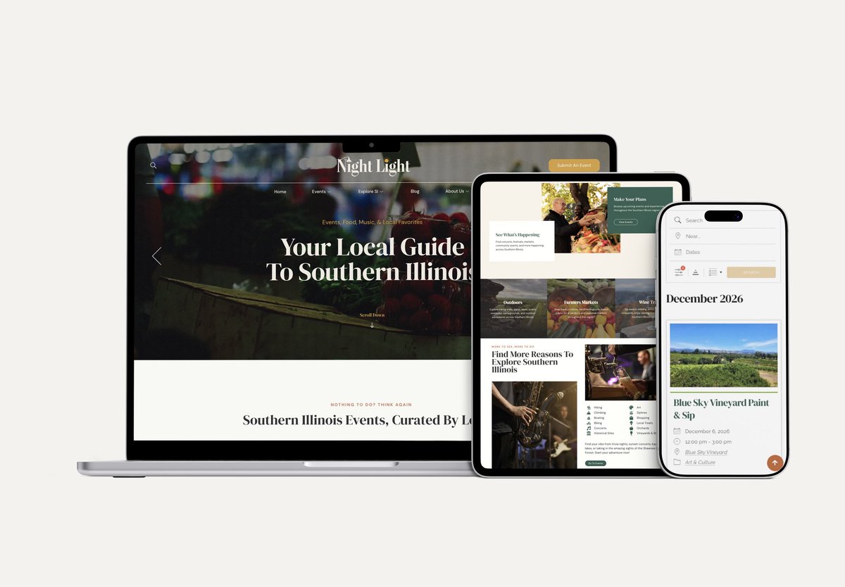 PalmerCreative_'s tweet photo. Website redesign for our friends at Night Light SI

https://t.co/joFXqXAwRx https://t.co/5jX38LRzlS