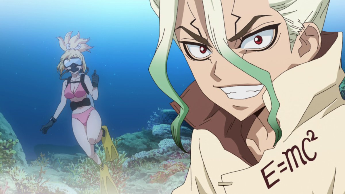 SenHaku_Station's tweet photo. x: el Senku solo piensa en la ciencia we, en nada más we.
La ciencia: https://t.co/miUVSrHD17