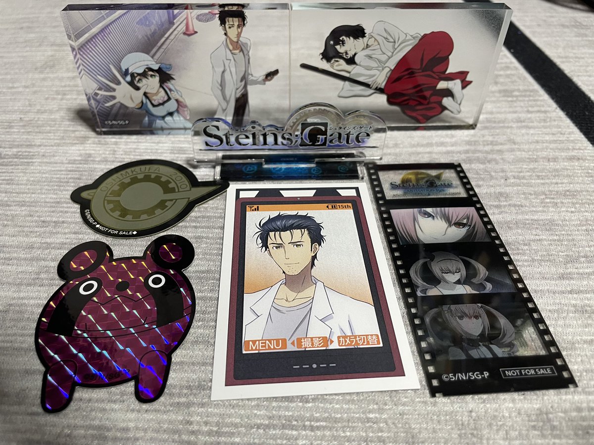index_9029's tweet photo. 先日、少し前ですがSTEINS;GATEの選択に導かれて15周年のイベントを観に行ってきました。久しぶりの秋葉原だったので、その後も散策してたらZZZのイベントもやっていたようで人が凄かった…！

 #戦利品の巫女かわいいですよね
#だが男だ https://t.co/VHDFuCQBtl