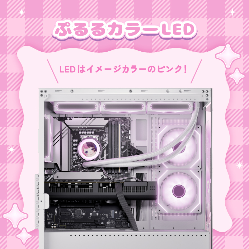GALLERIA_GM's tweet photo. 天鬼ぷるるコラボモデルが登場✨

描き下ろしデザインパネルに加え、録りおろしシステムボイス＆オリジナル壁紙を収録。
“ぷるる”の世界観を詰め込んだ特別な1台です🎮

詳細はこちら👇
https://t.co/ogRTzF3zPJ
#ガレリア #天鬼ぷるる https://t.co/5AXUSzU8hb