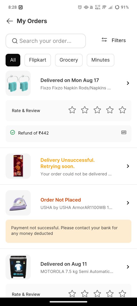 SahilCh9881's tweet photo. Don't use Flipkart because am buying Voltas frej in Flipkart offer with advance pay but still Flipkart not delivered my product 5. Days left and still no update daliy same answer today today please don't use Flipkart  oder ID - OD338337375384728100
@Flipkart https://t.co/3ieVgjfQYo