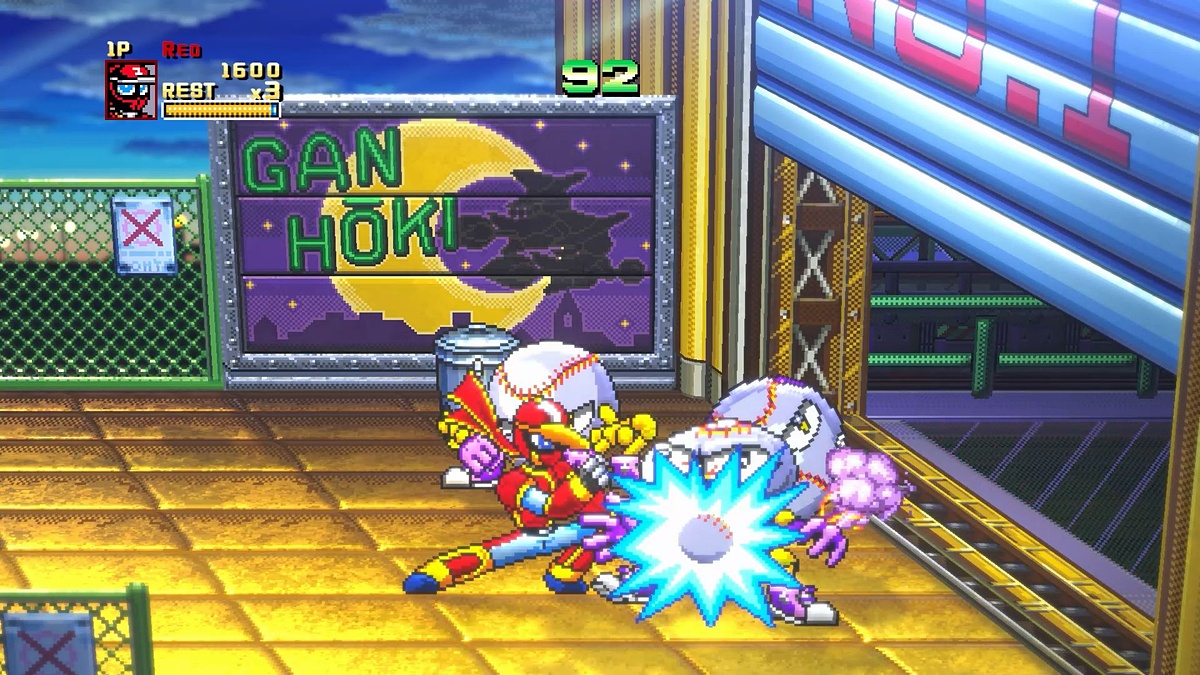 game_watch's tweet photo. 野球×格闘のベルトスクロールアクションがHDリメイクで復活！ 「野球格闘リーグマン Bases Loaded」12月10日発売　新キャラ、新モード、新ステージ、新BGMを実装 https://t.co/cfCR02zRpu https://t.co/cNaTPSBF9H