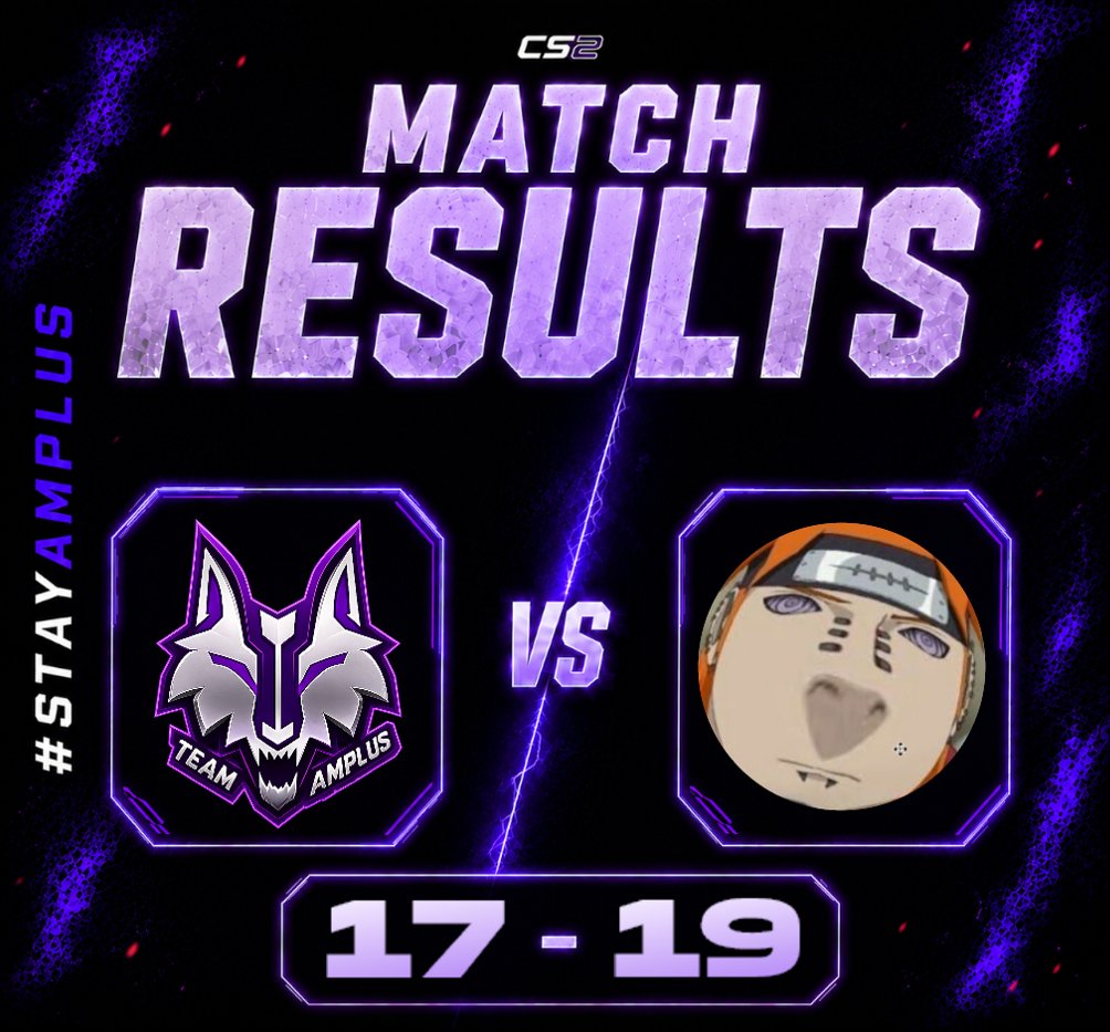 Team_Amplus's tweet photo. Team Amplus come out flying but ultimately fall in double overtime. Nothing more to be said, regroup and lock in for Thursday.
#StayAmplus #TeamAmplus #esea #eseamain #cs2 #esports https://t.co/wsRYx1h3CD