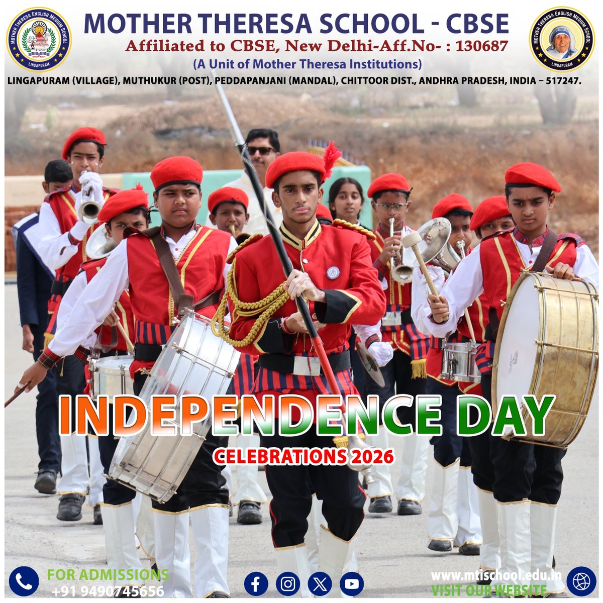 MTEMSchool's tweet photo. “Remembering the Past, Celebrating the Present, Building the Future!"- Grand celebration of Independence day 2026 https://t.co/T2oOCmEU7V