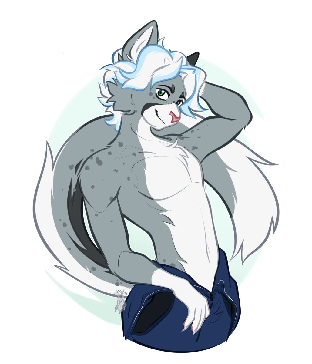 Bosska_15's tweet photo. HalfBody comm for @reskintreski 
Comms open!
—
#commissionㅤ 
#furry https://t.co/L2r93lO8G3
