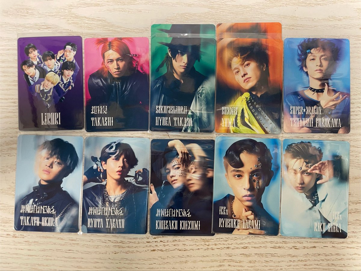 xux__s's tweet photo. Yes!東京 15周年盤 A盤 B盤 C盤 D盤 E盤EBiDAN エビダン トレカ 交換 HMV 楽天 特典

譲 画像1-4
山中柔太朗 高桑真之 近藤駿太 ユーキ

求 吉田仁人(hmv店舗特典>その他)
同種優先異種可⭕️

都内(東京・上野方面)手渡しもしくは郵送希望です。
お気軽にお声がけください。 https://t.co/mH52wVLmA3