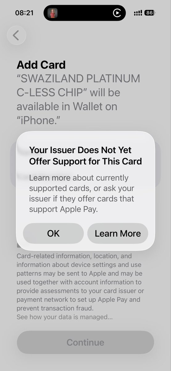 wazzi_mo's tweet photo. Dear @FNBEswatini, Sicela Apple Pay? https://t.co/Z7Ju5EHEDt
