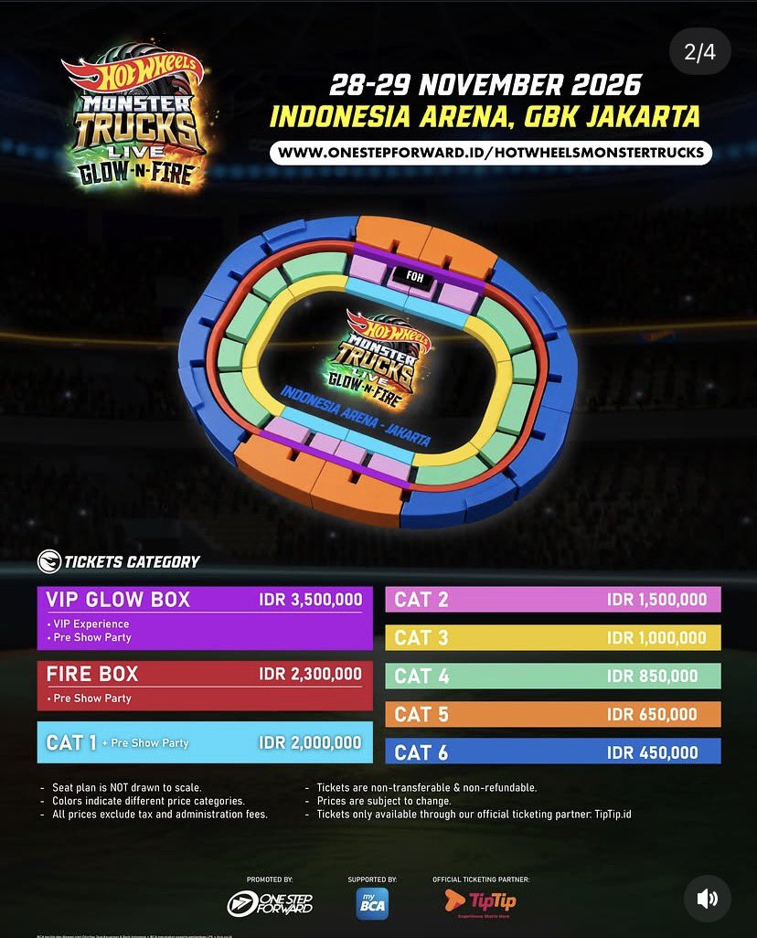 joshetix's tweet photo. OPEN JASTIP Monster truck jakarta  YA SLOT TERBATAS #hotwheels #monstertruck #monstertruckjakarta #hotwheelsmonstertrucks #jakartakonser zona uang https://t.co/qCIu0As057