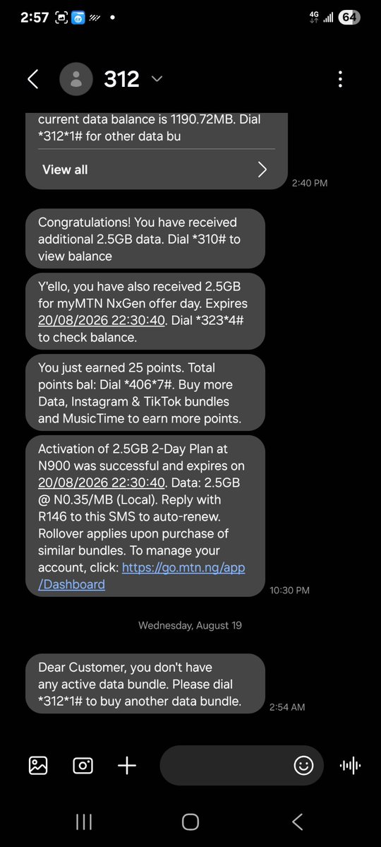 oladipoboy's tweet photo. 📩 Official Complaint: Unlawful Retroactive Data Deduction &amp; Billing System Error
To: @MTNNG  / @MTN180 
CC: @fccpcnigeria 

Phone Number Affected: 0707183**** ( sent in DM)

Date/Time of Escalation: August 19, 2026 (~3:11 AM) https://t.co/kgfMrVDPjj