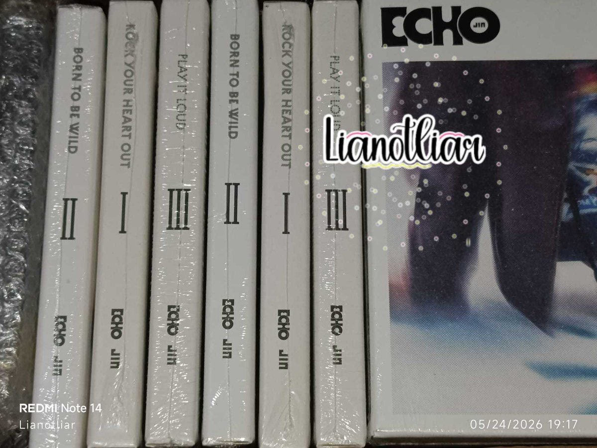 Aerenea2706's tweet photo. Ready stock โ Album Echo by Seokjin - Reguler ver๐ซฐ
๐ต 160k each / 465k set include packing
๐ก Medan
#BTS #ARMY #๋ฐฉํ์๋
๋จ #ECHO_JIN #KimSeokjin https://t.co/LOd3p7Dneo