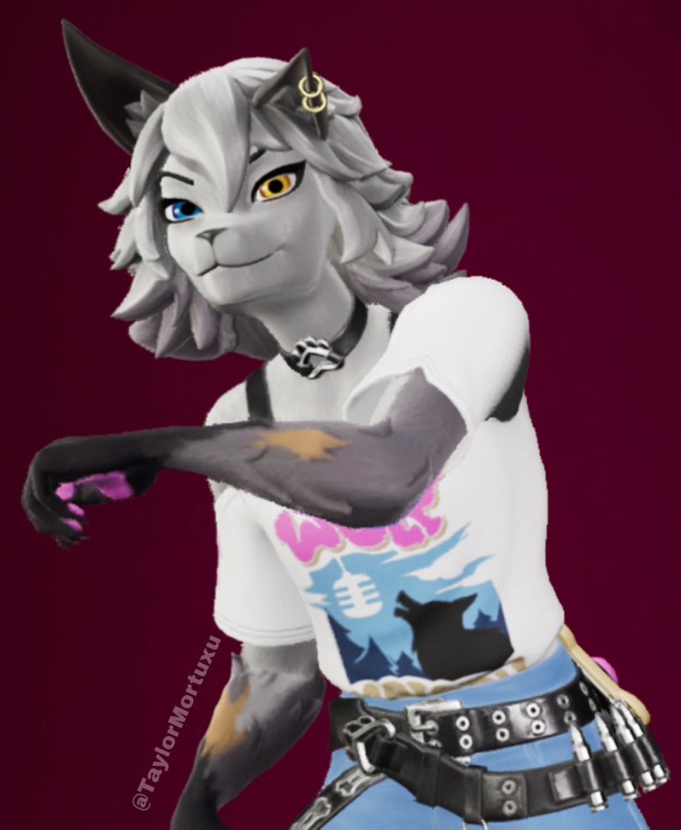 TaylorMortuxu's tweet photo. Got bored today, so I did some #Fortography today cuz Wolfie is in the shop for a bit. #Fortnite #Wolfie #WolfieFortnite #FortniteCH7S3 #ForrniteRunners https://t.co/W3MfFNib55