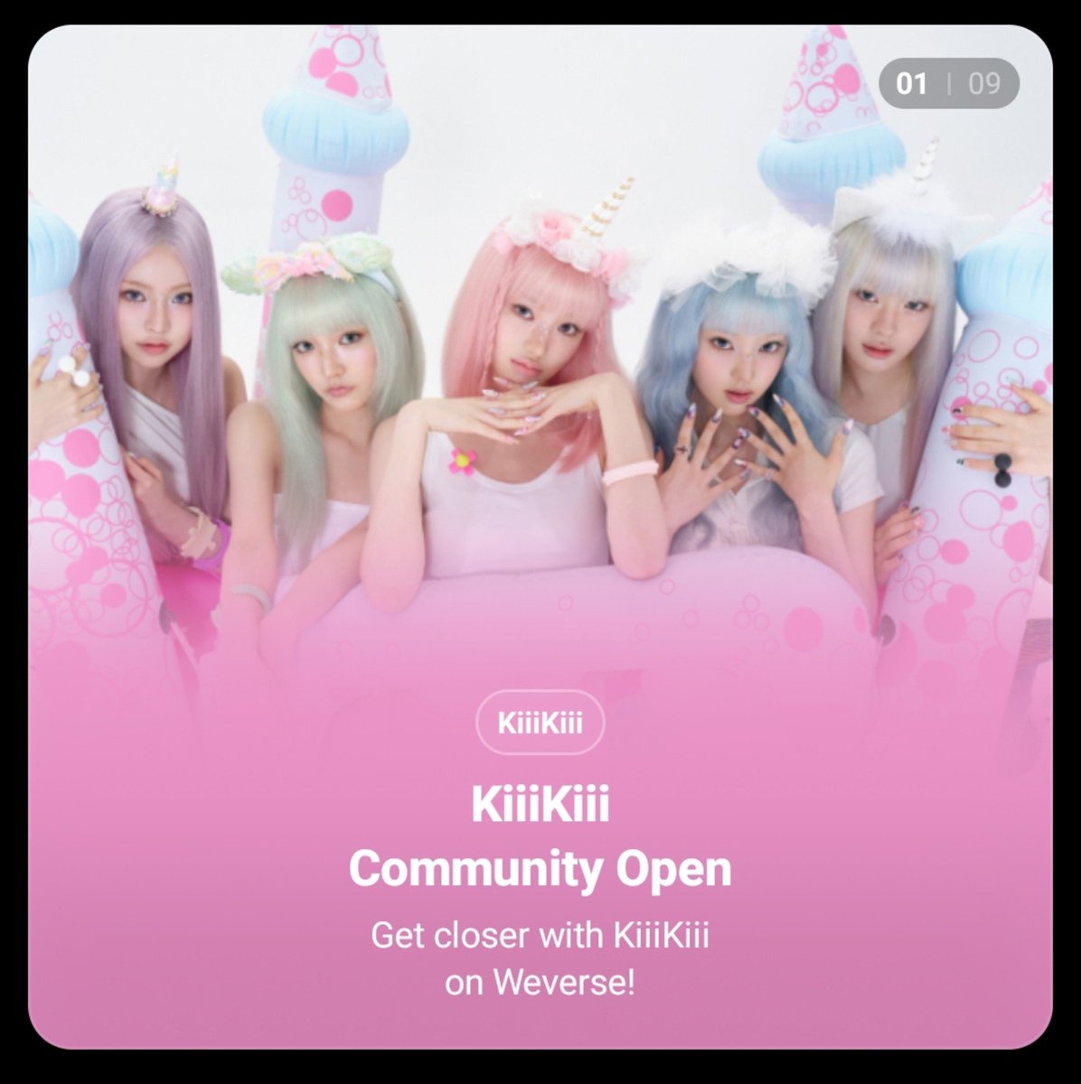 kiiikiiibase's tweet photo. KiiiKiii officially joins Weverse today!

#KiiiKiii #키키 https://t.co/VMirZ8z5tC