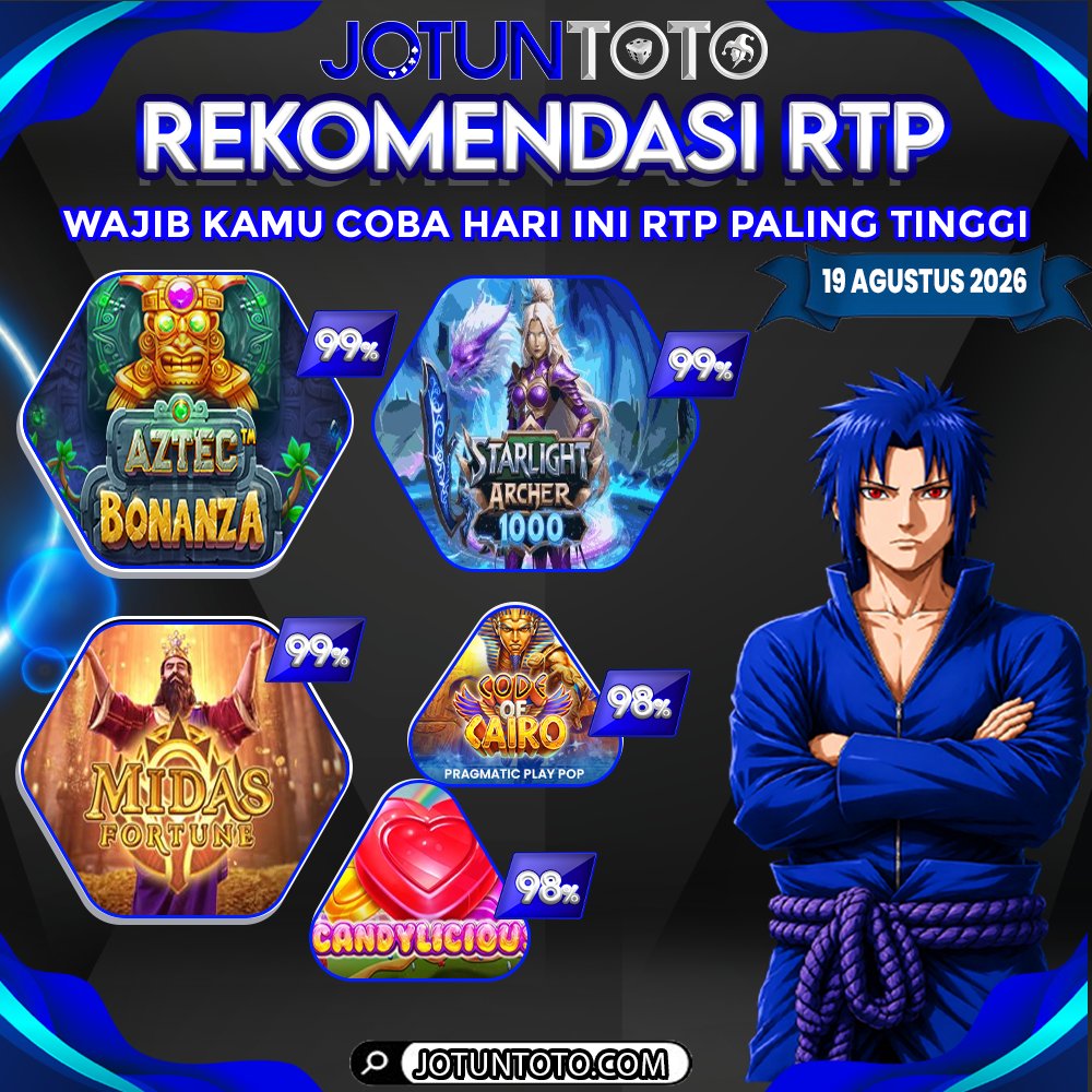 JOTUNTOTOOFC's tweet photo. ๐ฅ REKOMENDASI RTP JOTUNTOTO HARI INI โ 19 AGUSTUS 2026 ๐ฅ
๐ข Cara menemukannya:
๐ Buka Google โ https://t.co/ykMfoJLbrb
โจ๏ธ Ketik โ JOTUNTOTO
#JOTUNTOTO #RekomendasiRTP #RTPSlot #RTPHariIni #SlotGacor #GameTerbaru #AztecBonanza #StarlightArcher1000 #MidasFortune #CodeOfCairo https://t.co/CtmpJ6VWq9