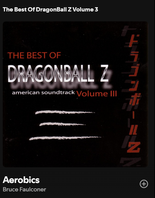 DragonBallPee's tweet photo. Daily Juice of Bruce🥃 / #notegoat 🎵🐐
Faulconer 👑 is coming 🐦⬛
Volume III: "Aerobics" 0:57
https://t.co/AdhMq6cWSC (On mobile, it may ask you to hit Play, then ask you to "Get The App." If Spotify is installed, "Get The App" should automatically load Spotify and pull the song up.)📱
Bruce #Faulconer👑 made his canon debut in the Pee Universe on 08/08/2026, and the Daily Juice of Bruce 🥃is aimed to help promote his Spotify and increase general Bruce Faulconer👑 awareness.
This post is our most consistent way of supporting the One True King 👑on his quest to dethrone the tyrannical warmonger known as Taylor Lannister from the Billboard Top 100. 🎵🟢
If you appreciate Bruce Faulconer's musical contributions for the "Golden Era" of Dragonball Z that we grew up with, please consider liking this post or seeing Bruce's Gooses below for more information about joining the Pee Warriors. 📋
🛑Today we're gonna take a look at another short one. In fact, over half the Bruce Faulconer DBZ Catalogue is probably under 2 minutes.
I started including the song durations. This song has been on Spotify 21 years, and has accumulated 6.6k listens in its lifetime. We're gonna take a look at another 6k song tomorrow, except that one might actually be surprising to you.
This song starts out kinda weird/interesting, but at about 27 seconds it turns into what I would call "Video Game Music". It reminds me of Sonic the Hedgehog / Ronald Jenkees vibes. I don't recall an instance of this song in my memory, but based on the name I would expect Master Roshi to be around. ( ͡° ͜ʖ ͡°)
Happy #Krillensday tho