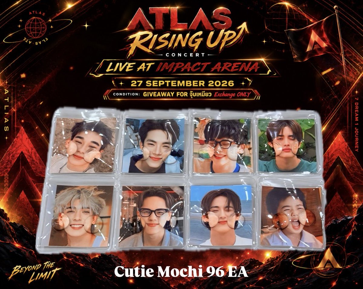 yyseemdiary's tweet photo. Pls kindly rt
✨Giveaway for Alis 🪽

♡ Cutie Mochi 96 ea

📍27 SEP 2026
🍀Impact Arena

📌 Pls rt and show your “จุ๊บเหมียว”

🩷🪽ขอแลกกับจุ๊บเหมียวของทุกคนค่ะ แล้วมารับโมจิบีบแจ้มกันไปบีบเล่นได้เลย~

#GiveawayALIS
#ATLASRisingUpConcert
#ATLASConcert2026
 #ATLAS_TH https://t.co/GHuVrcnhyU