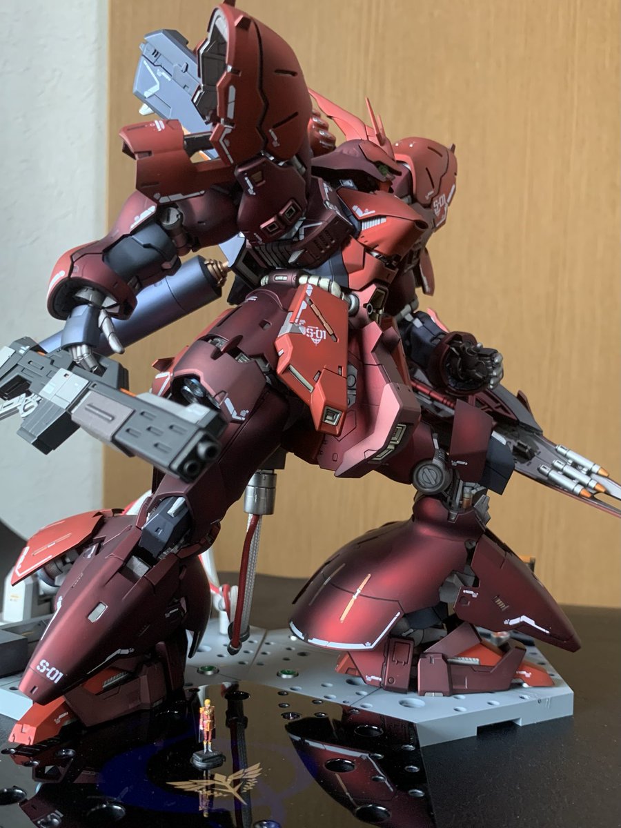 S1261867644191's tweet photo. #みんなのカッコいいポージング見せて
2年前に作成したRGサザビー😁 https://t.co/lhpSYKxWjr