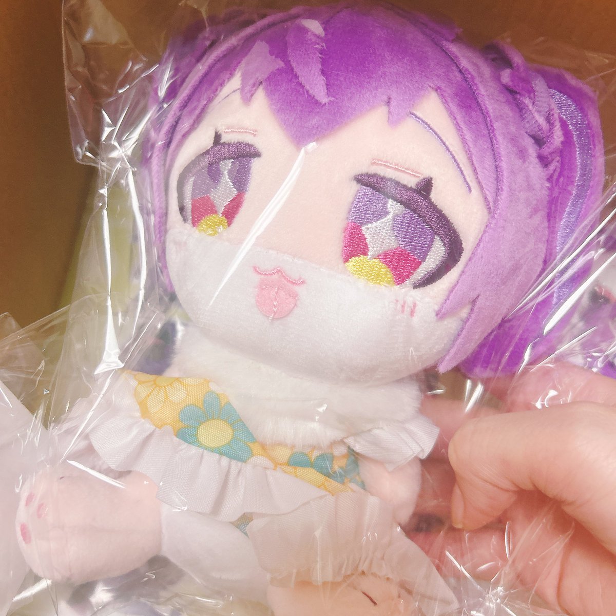 narhodona's tweet photo. @pikapika100star 夢ちゃんご到着していました！
とても可愛いです🥺
帰省ついでに家族と小旅行行くのですがデフォのお花のお洋服も可愛く、バカンスぽいので買えなくともこのまま連れていきます！
お洋服の件もご丁寧にありがとうございます😭いっぱい可愛がります！ https://t.co/KAnx6CUeiW
