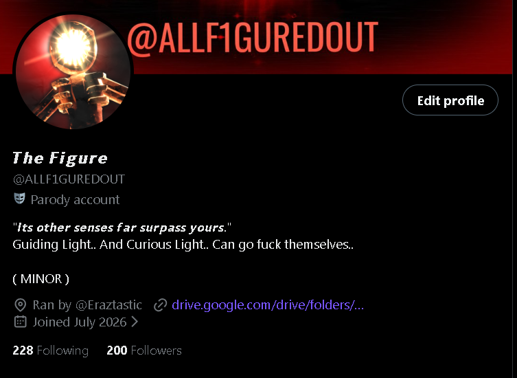 ALLF1GUREDOUT's tweet photo. Guiding Light said... that said 200...

Thank you all... so much...!

If she's lying i'm gonna kill people https://t.co/oFkXL4pSrH