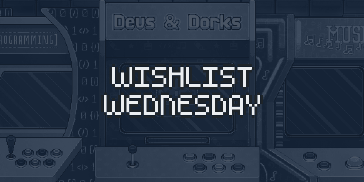devsanddorks's tweet photo. It's been a while since we hosted, so how about a #WishlistWednesday post?

Share your indie game below or tell me about a game you think people should wishlist ⬇️

#indiegame #indiedev https://t.co/2pTfXQtoeo