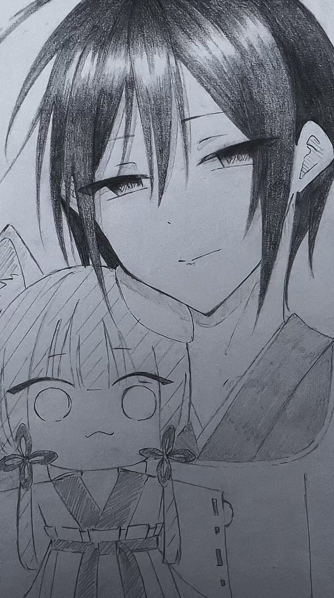 chikin2010's tweet photo. 晴明公と葛の葉ぬい https://t.co/AT0bFBbfO5