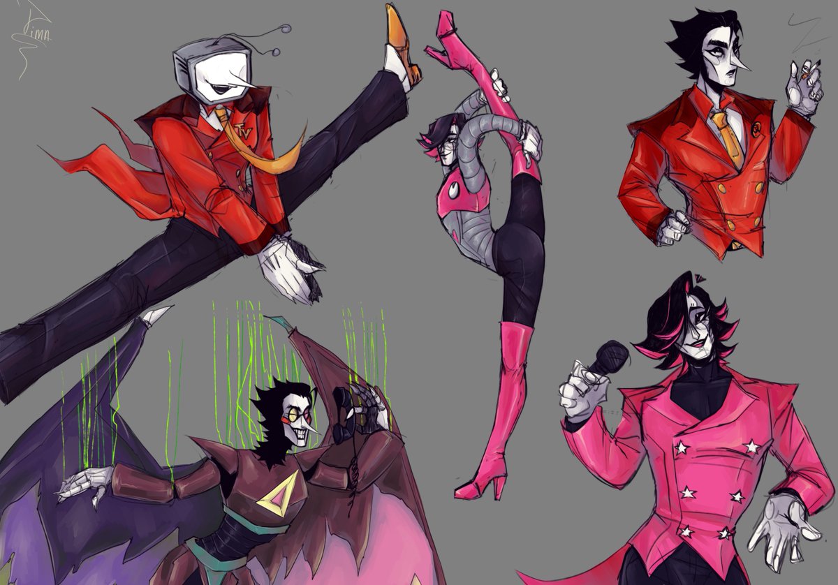 Timabluemeanie's tweet photo. Well.. Let's start over 

#deltaruneㅤ #deltarunefanartㅤ #undertaleㅤ #mettaton #mettatonex #spamton #spamtonneo #tenna https://t.co/aNdUMURTO9