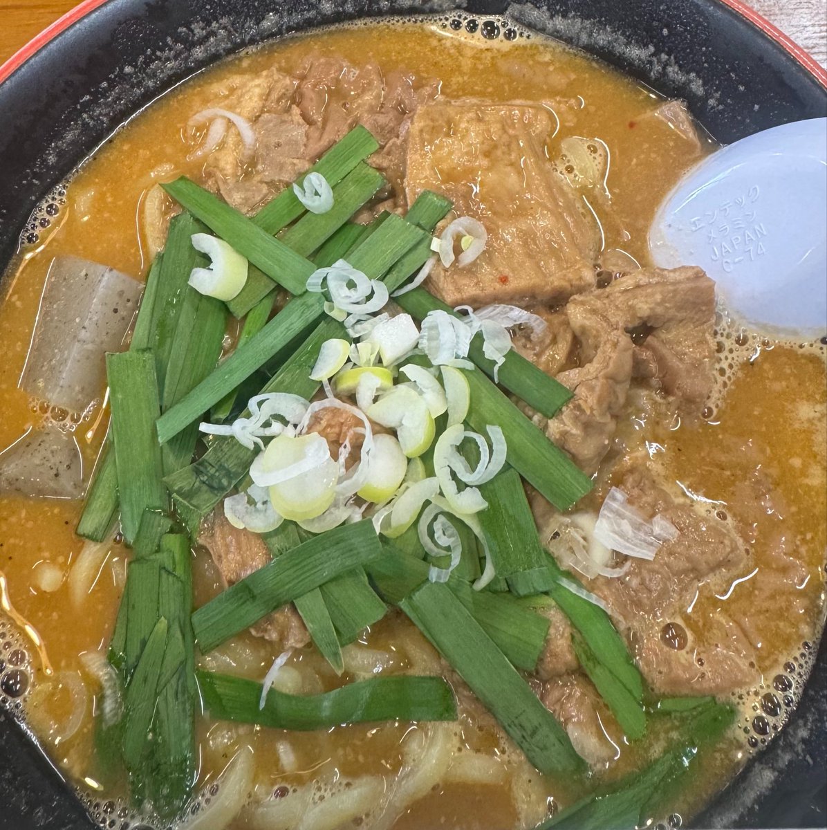 0seater's tweet photo. 流山のかっちゃんラーメンでもつらーめんを食べました🍜 https://t.co/R0GvXExtpX