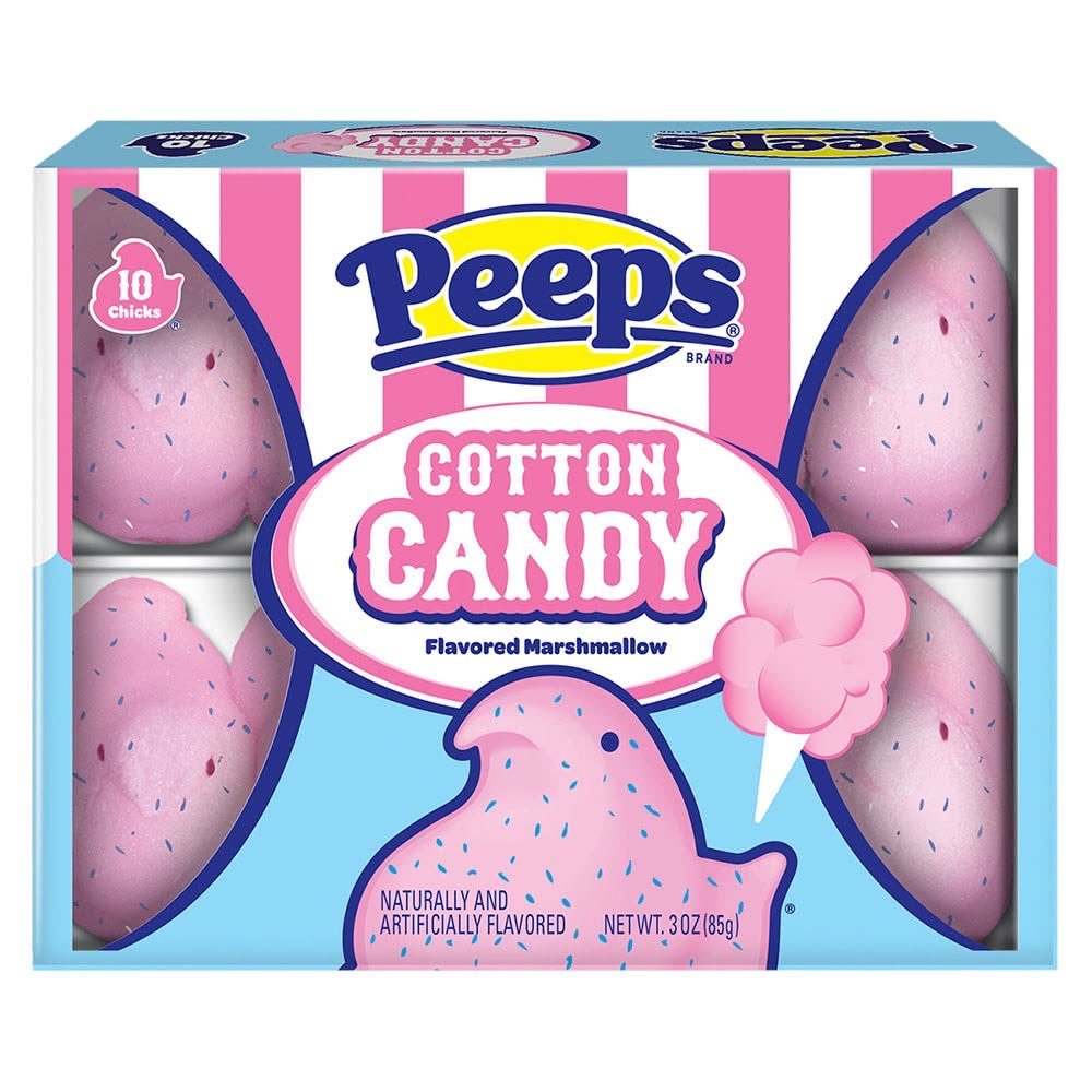 oscar18armpit's tweet photo. i fcking love the cotton candy peeps i think they’re in my top 3  so i rate 10/10 https://t.co/2XQ7ZJHE3l