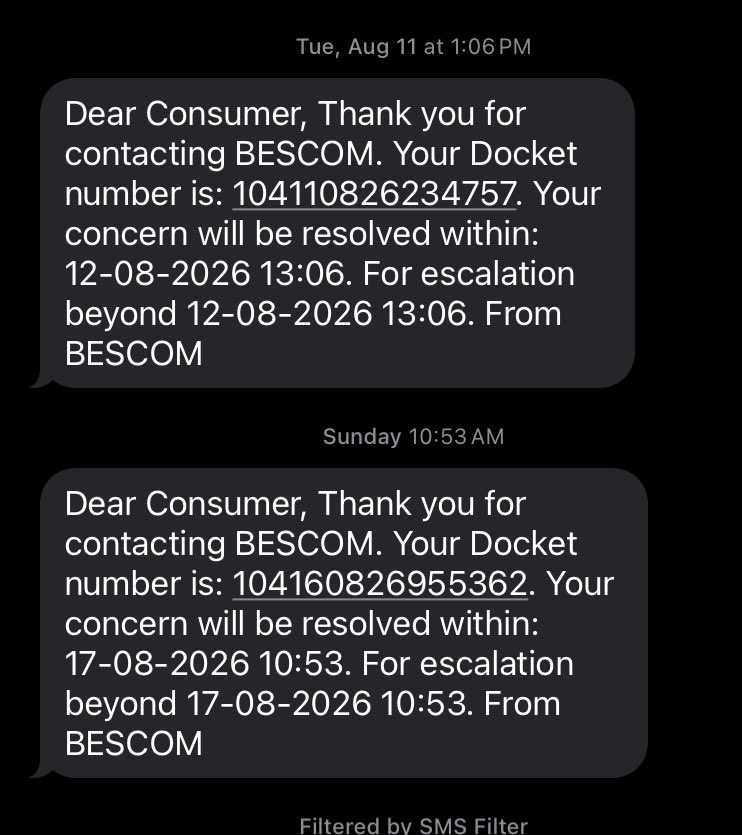 Puliyan19's tweet photo. @NammaBESCOM A/c 0467640187 is fully paid till July, yet we received ₹14,803 “Multiple Month BMD” bill. Why the excess billing? Repeated complaints remain unresolved. Why sudden spike

Dockets: 104110826234757, 104160826955362

Plz correct the bill. @thekjgeorge @KJGeorgeOffice https://t.co/gWuFPtT5vS