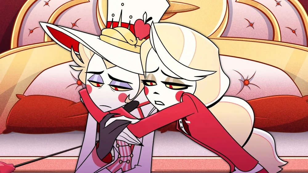 decoradoomed's tweet photo. i love sweater lucifer, i love submissive lucifer, i love doecifer, i LOVE sweater lucifer, i love lucifer being treated like like hes emotionally fragile, i love lucifer defenders. I LOVE LUCIFER BEING VIVS FAVORITE LITTLE GUY https://t.co/lTImFziFqh