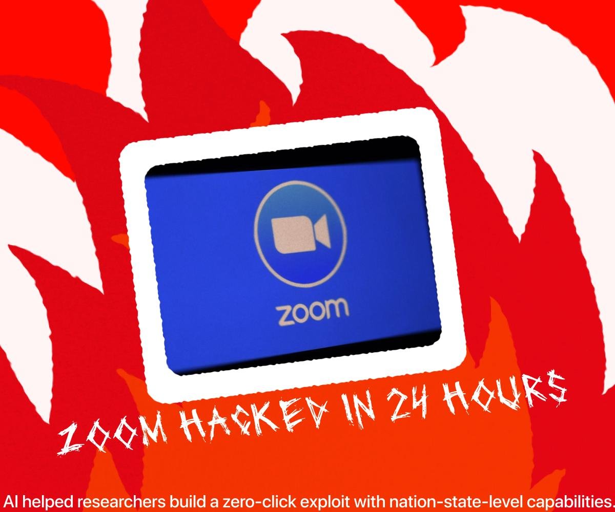 link2csnetwork's tweet photo. 💢 AI Turned @Zoom Bug Into a Weapon in 24 Hours

🛑 Another example of how quickly the economics of hacking are changing.

💯➡️https://t.co/Lu9KrkCPPJ

#NYD #zoom #cyberattacks https://t.co/HfrVwqCEZv