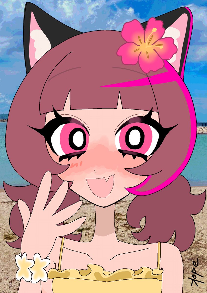sabuchan_HZ's tweet photo. ギャルンギャルンにかわいすぎなリズちゃんを肯定ペンギンさんが描いてくださいました☺️☺️☺️
ありがとうございますっ！！！！
ヘッダーのお礼で…だそうですが…等価交換になってない…あと何万文字書けば…
嬉しすぎるっ…！！！！！！ https://t.co/bIykCzpYg5